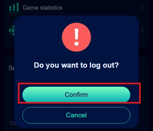 tap confirm